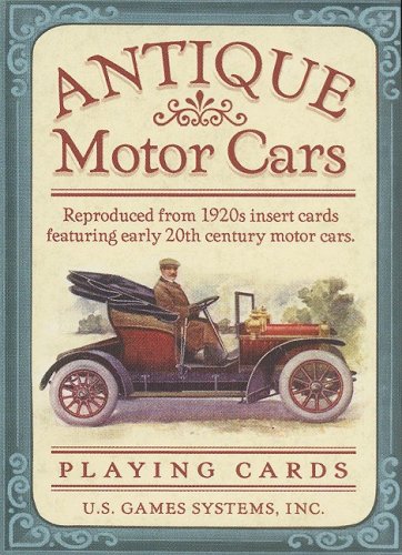 Antique Motor Cars Playing Cards - Car News